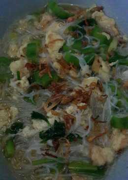 Tumis gambas ebi