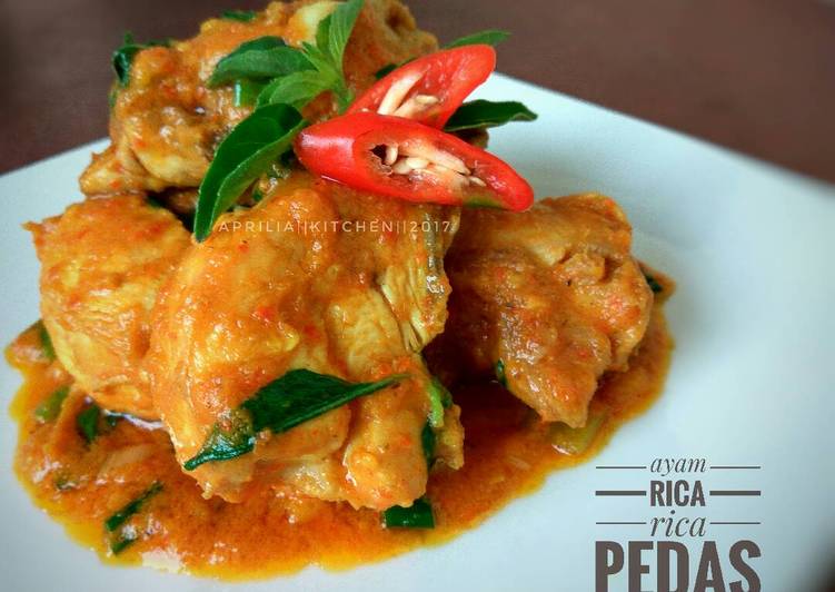 cara membuat Ayam Rica-rica pedas manado