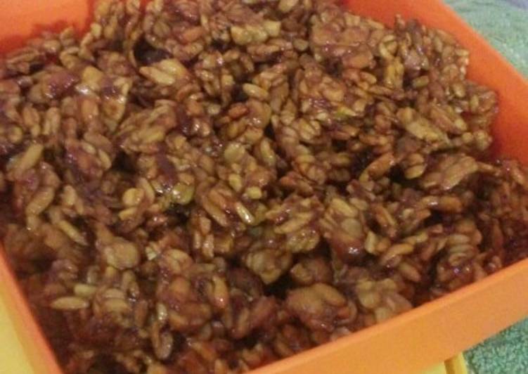 cara membuat KERING TEMPE bumbu seadanya