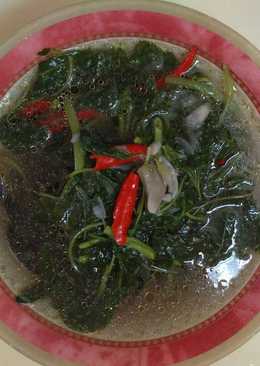 Sayur bening bayam