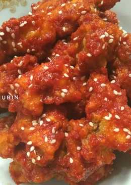 Ayam crispy pedas manis