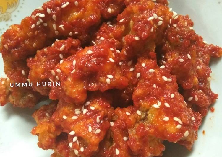  Resep Ayam crispy pedas manis oleh Ummu Hurin Cookpad