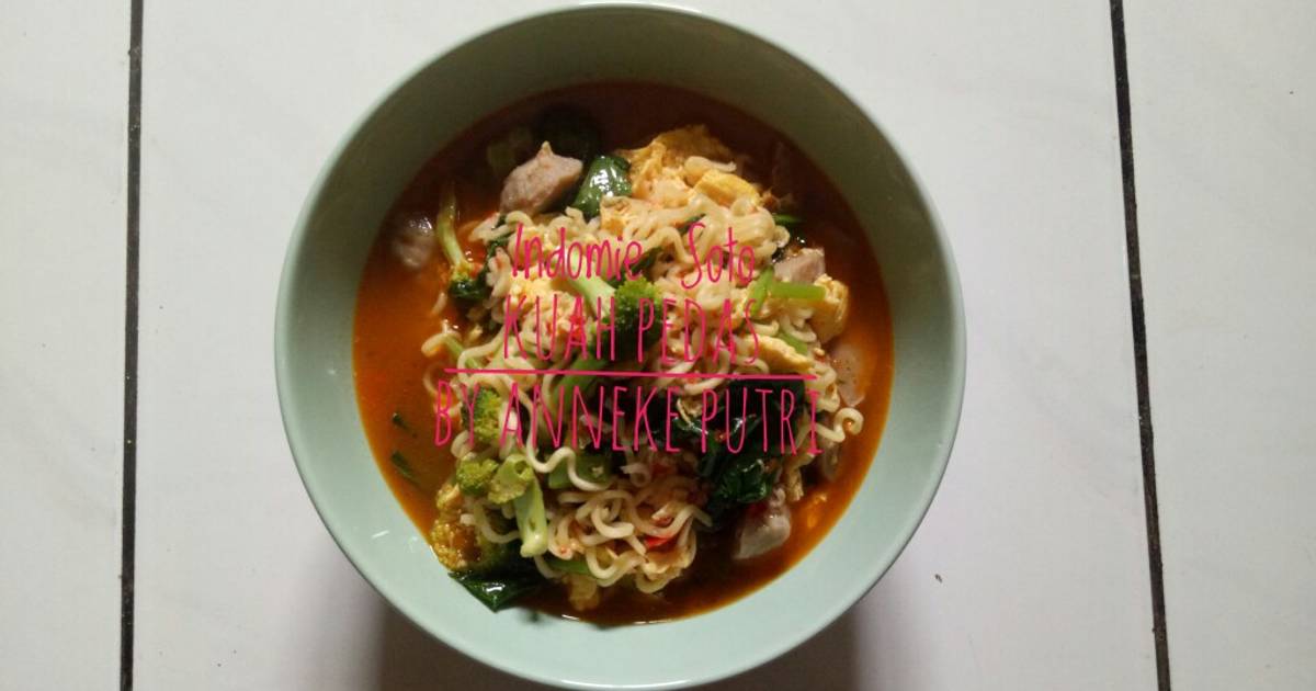 1.827 resep mie instan kuah pedas enak dan sederhana - Cookpad