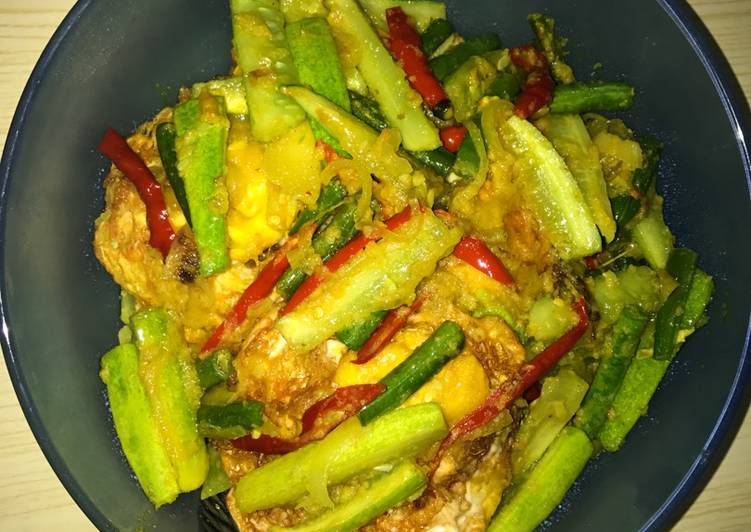 Resep Acar kuning telorceplok timun buncis Karya Mpuss_ayles_catering