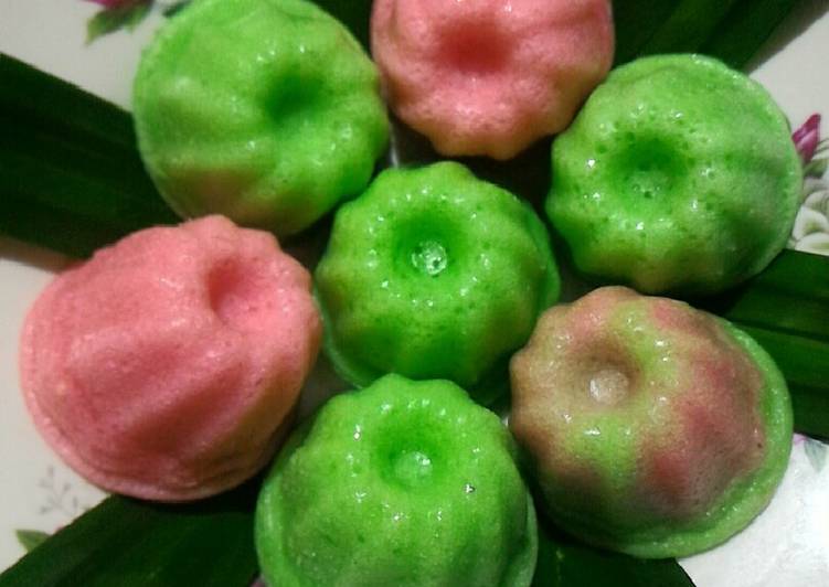 Anaspa (Apem nasi pandan)dan Anasco (apem nasi cocopandan)