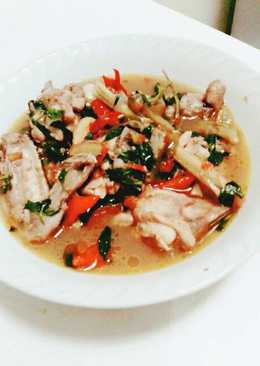 Ayam Kemangi (ayam woku simpel)