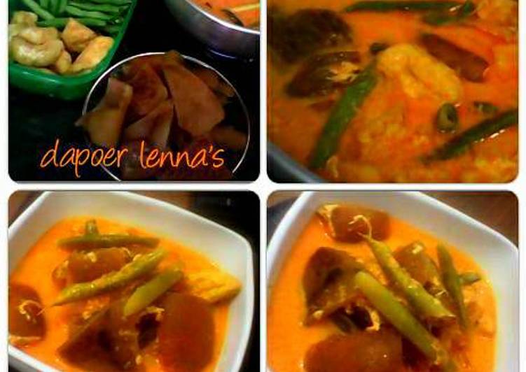 resep lengkap untuk Gulai jangek padang alias gulai kikil ala dapoer lenna's