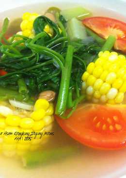 Sayur Asem Kangkung Jagung Manis