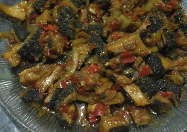 resep makanan Spicy ba_gong (baca: babat gongso) 4my lovely ??