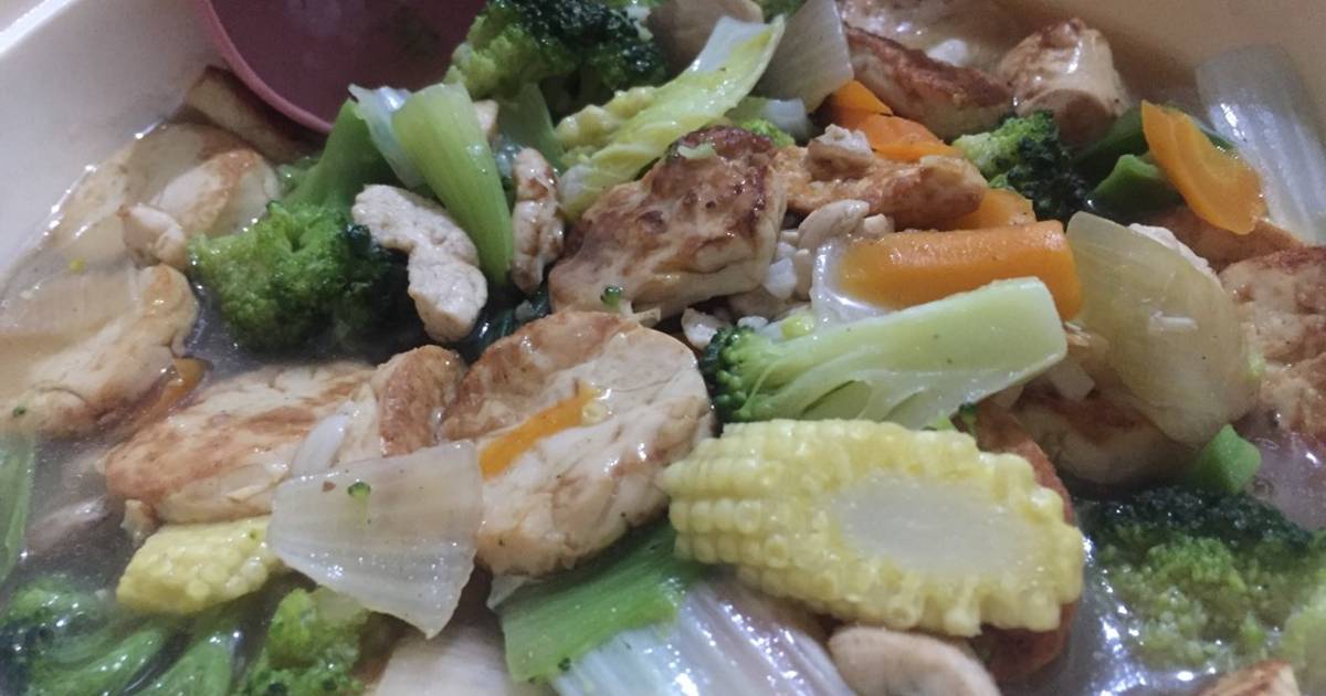 57 resep  sapo tahu  ayam  jamur enak dan  sederhana Cookpad