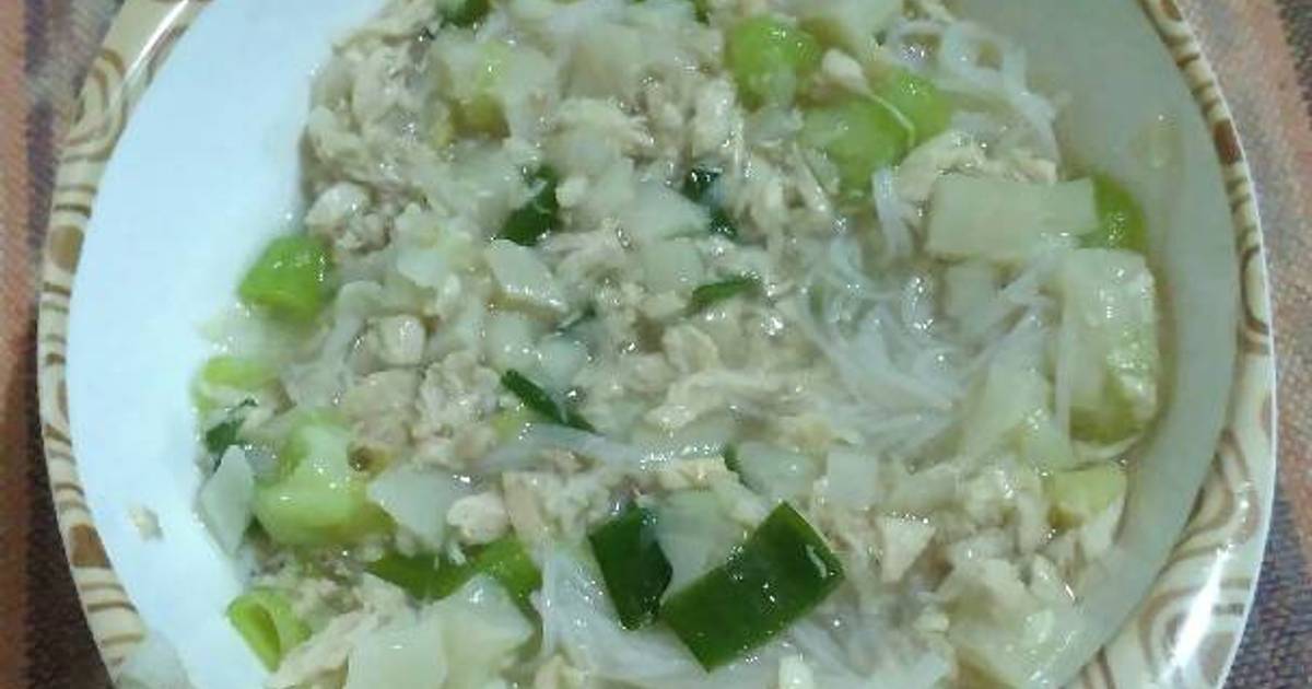Resep Bihun Kuah Ayam Jamur oleh dinda_ambu_arka - Cookpad