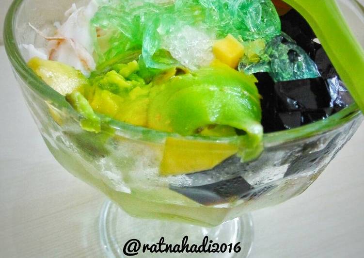 resep lengkap untuk Jus Kelapa Muda Topping Campur #PR_Jus / #PR_Smoothies