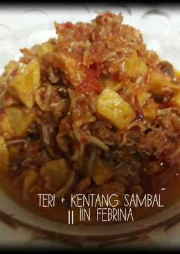 Teri, kentang sambal #BantuMantenBaru