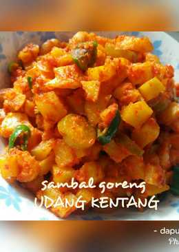 Sambel goreng Udang Kentang