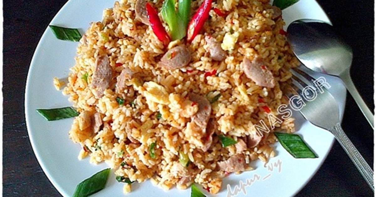 Resep Nasi Goreng Sambal Terasi oleh dapurVY - Cookpad