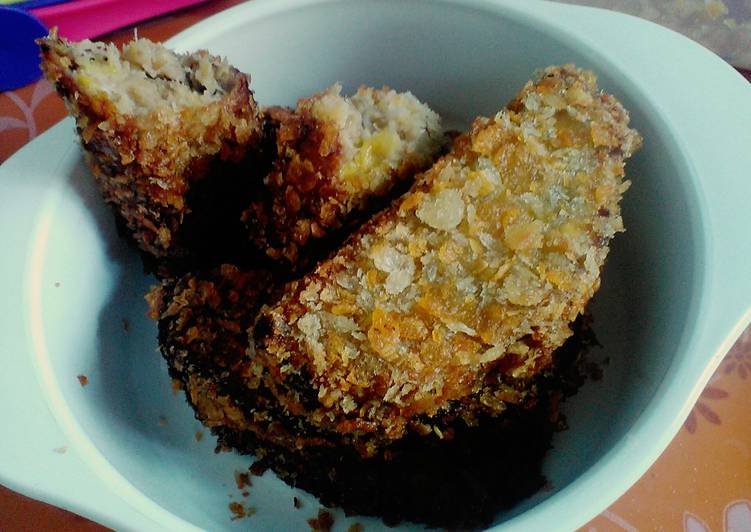 Resep Nugget pisang mpasi 1 yo+ Karya septiani rizka