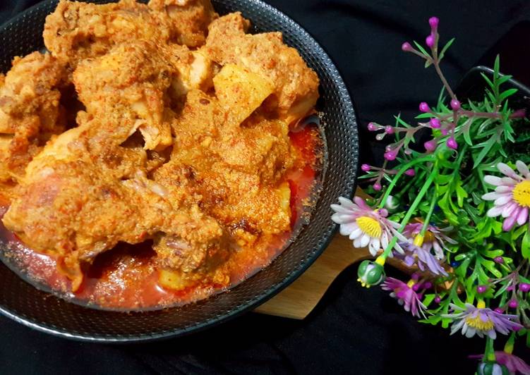 cara membuat Rendang Ayam