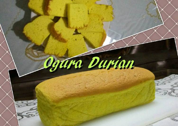 resep Ogura Durian