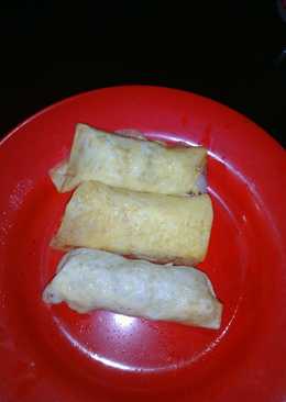 Lemper abon bungkus telur