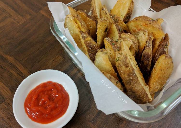 resep makanan Potato Wedges