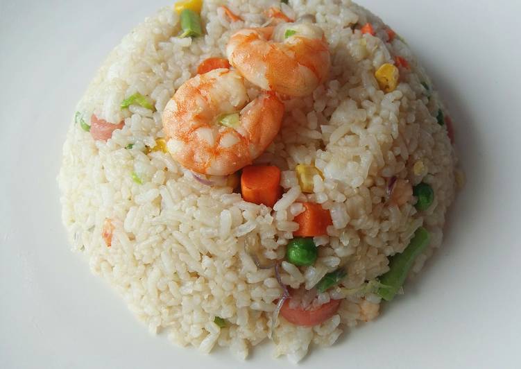  Resep  Nasi  Goreng  Pelangi Tanpa  Kecap Garam MSG  oleh 