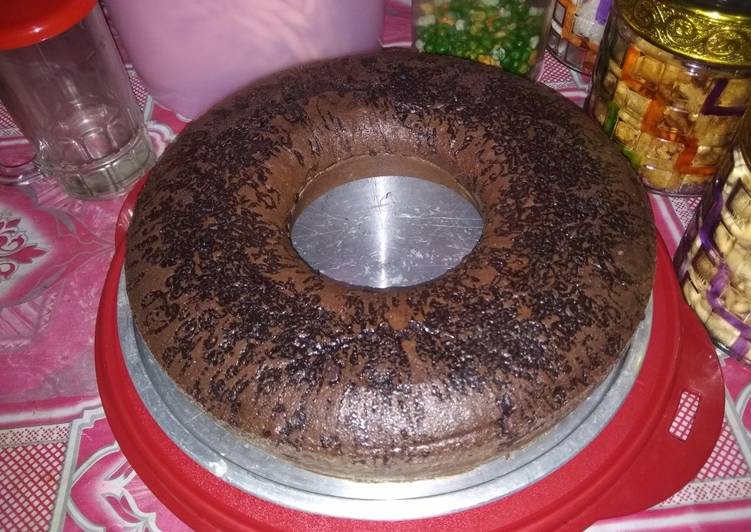 cara membuat Brownis Panggang Topping Coklat