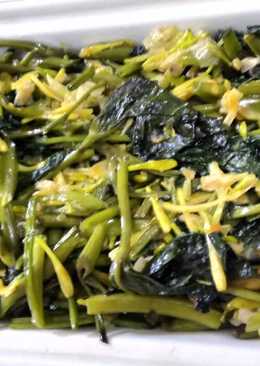 Sayur Tumis Kangkung Bunga Pepaya