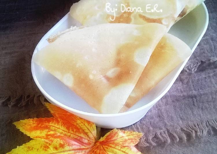 Resep Crispy Crepes #pr_olahantepungberas By Diana Endri Rosisca