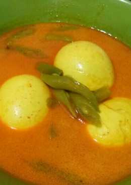 Gulai buncis telur