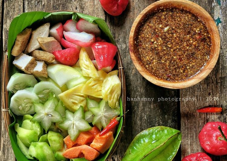 resep Rujak Buah Segar