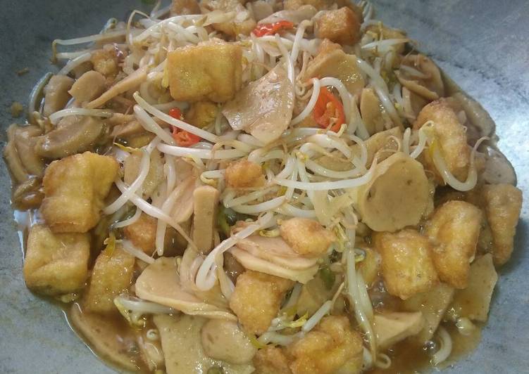 resep Tumis Toge Tahu Bakso