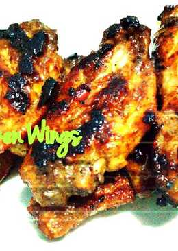 BBQ Chicken Wings (No Oven)