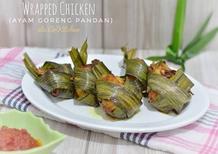 cara membuat 22. Ayam Goreng Pandan / Gai Hor Bai Toey - Thai Wrapped Chicken