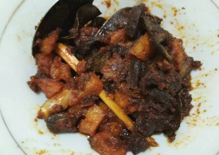 resep lengkap untuk Sambal goreng ati ayam #pr_masakankentang