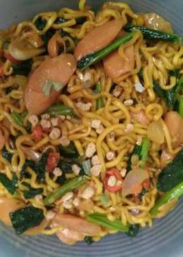 Resep mie dogdog (mie goreng)