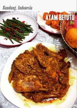 Ayam betutu simple