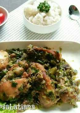 Ayam Cabe Ijo ala Padang