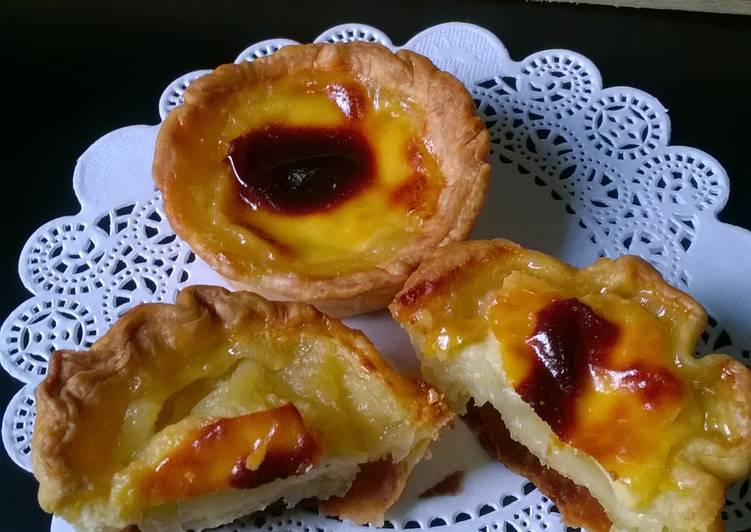 resep masakan Portuguese egg tart ala ala