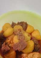 Semur daging kentang tahu