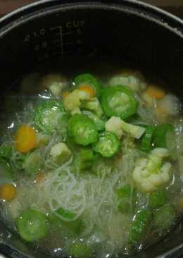 Sayur bening oyong vs soun