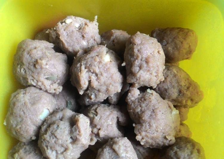 resep Bakso Daging Kerbau