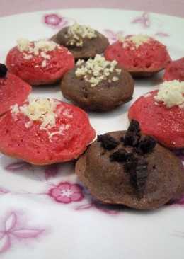 Kue Cubit red velvet + Choco