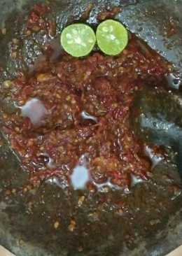 Sambal Terasi Matang Enakð¶ï¸ð¶ï¸ð¶ï¸