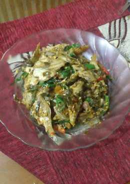 Sambal ikan rebus cabe hijau