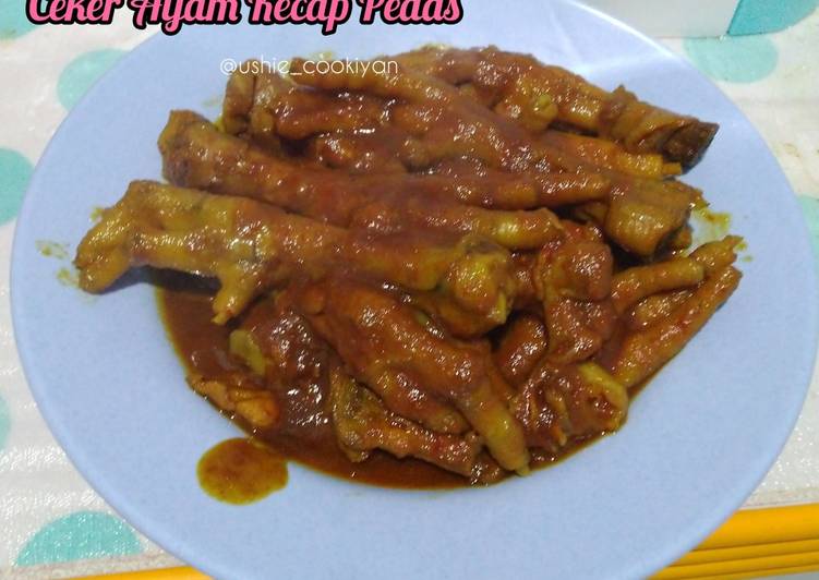  Resep  Ceker  Ayam Pedas Kecap