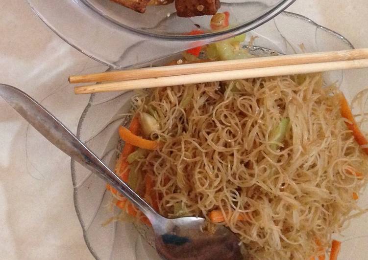 resep Bihun goreng simple