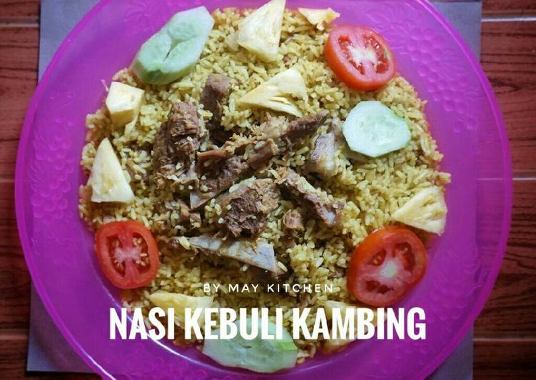 bahan dan cara membuat Nasi Kebuli Kambing #KitaBerbagi