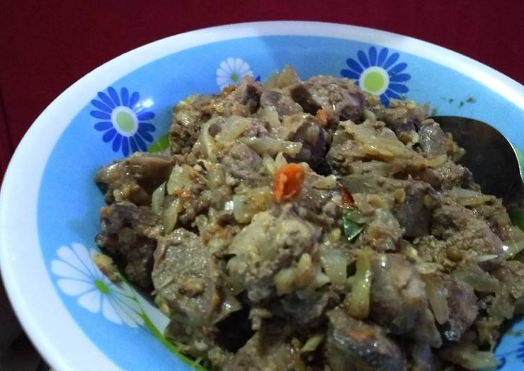 Resep Oseng ati ampela simple By embry