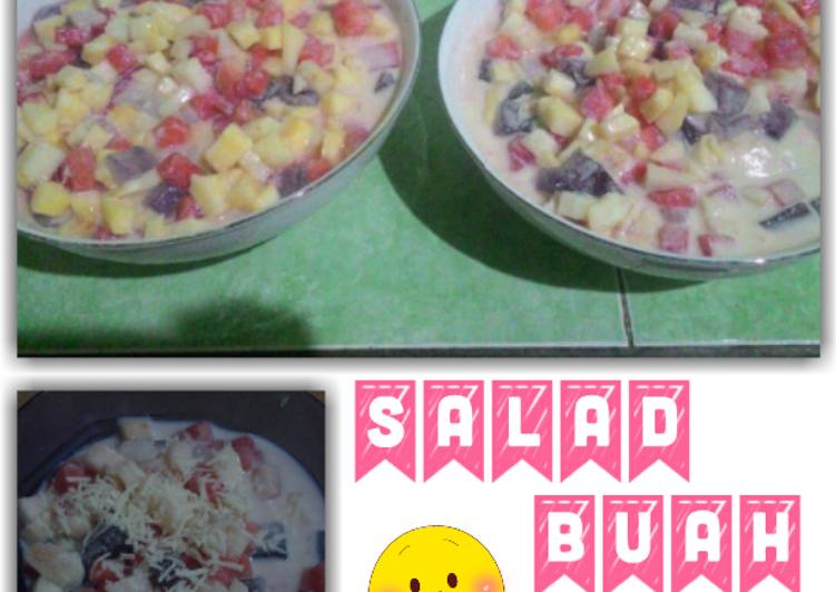 gambar untuk resep makanan Salad buah seger