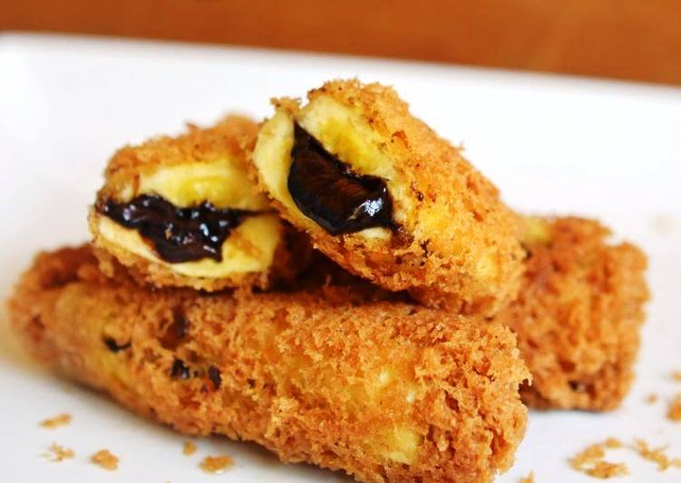 Resep Pisang krispi coklat Kiriman dari Faishal